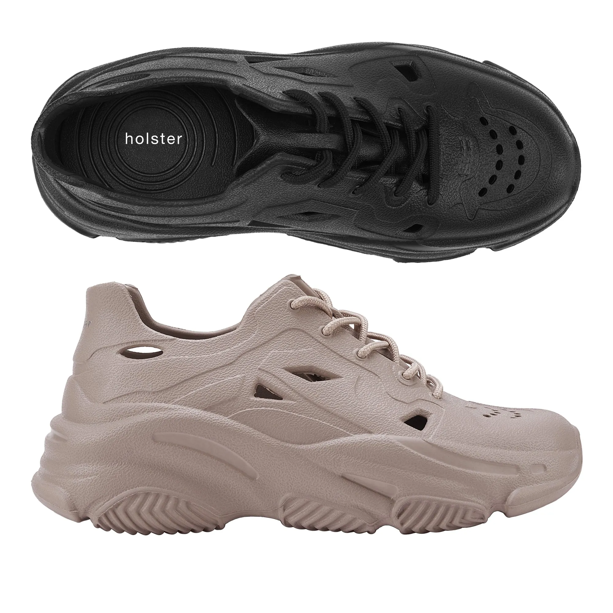 Water Edge Fierce Bundle - Black / Beige