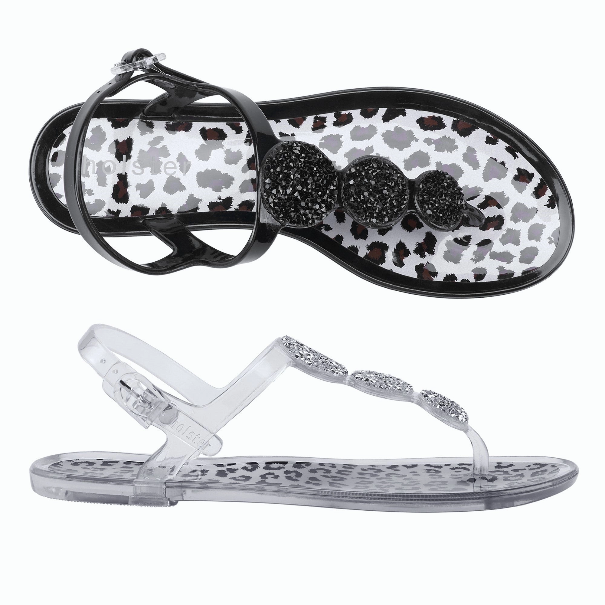 Glamorize Bundle - Black/Clear Elegant Look