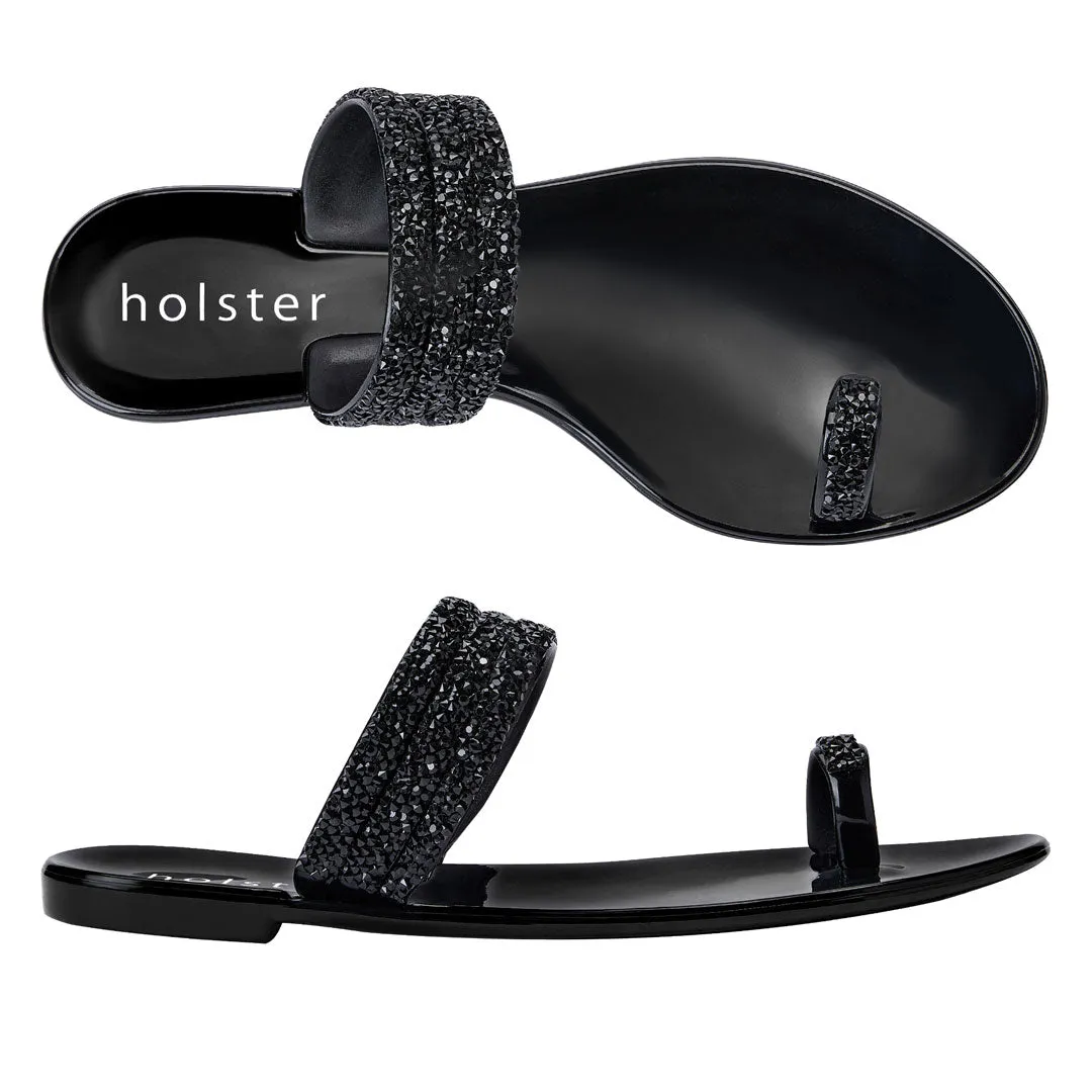 All-Season Comfort Zip Up Claudia - Black