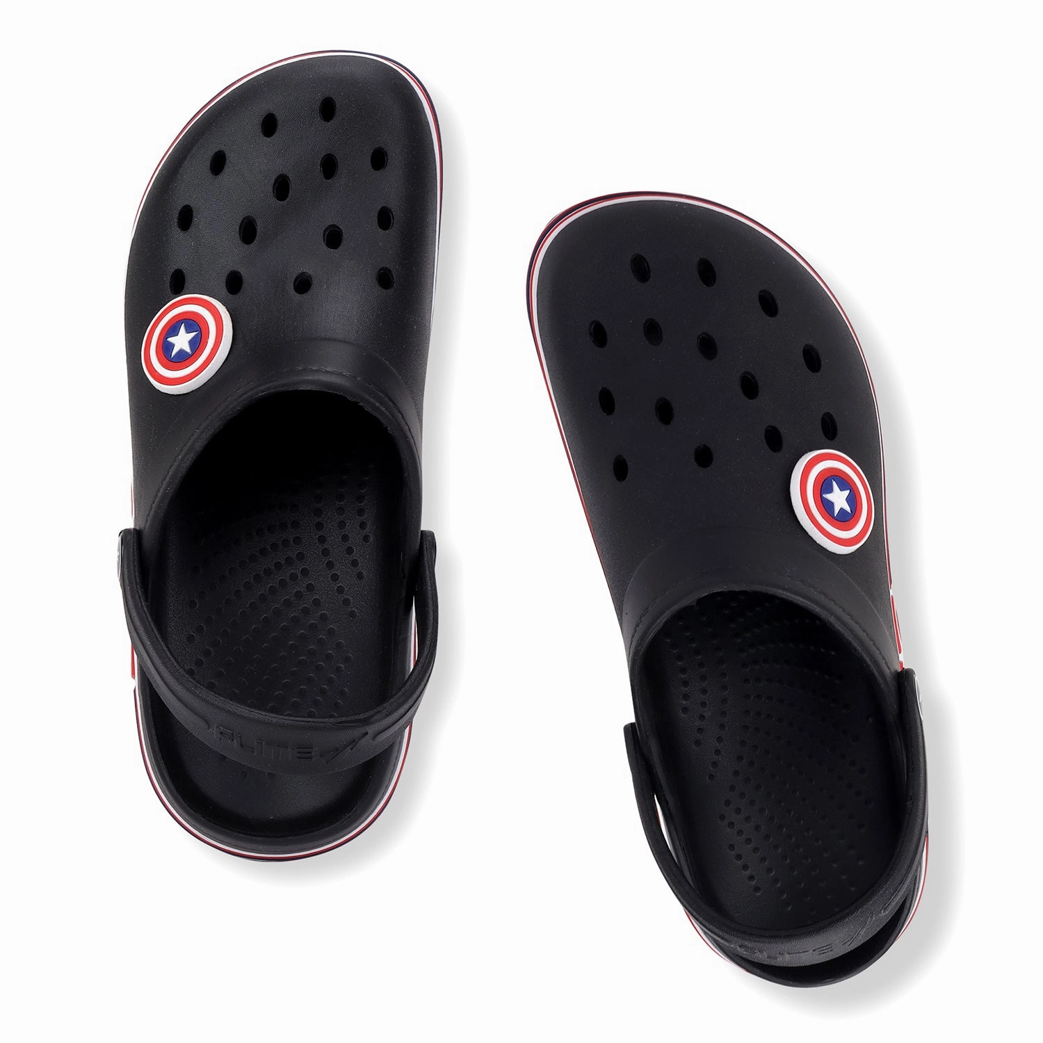 Easy Travel Blue Cool Clogs For Kids FL 3004