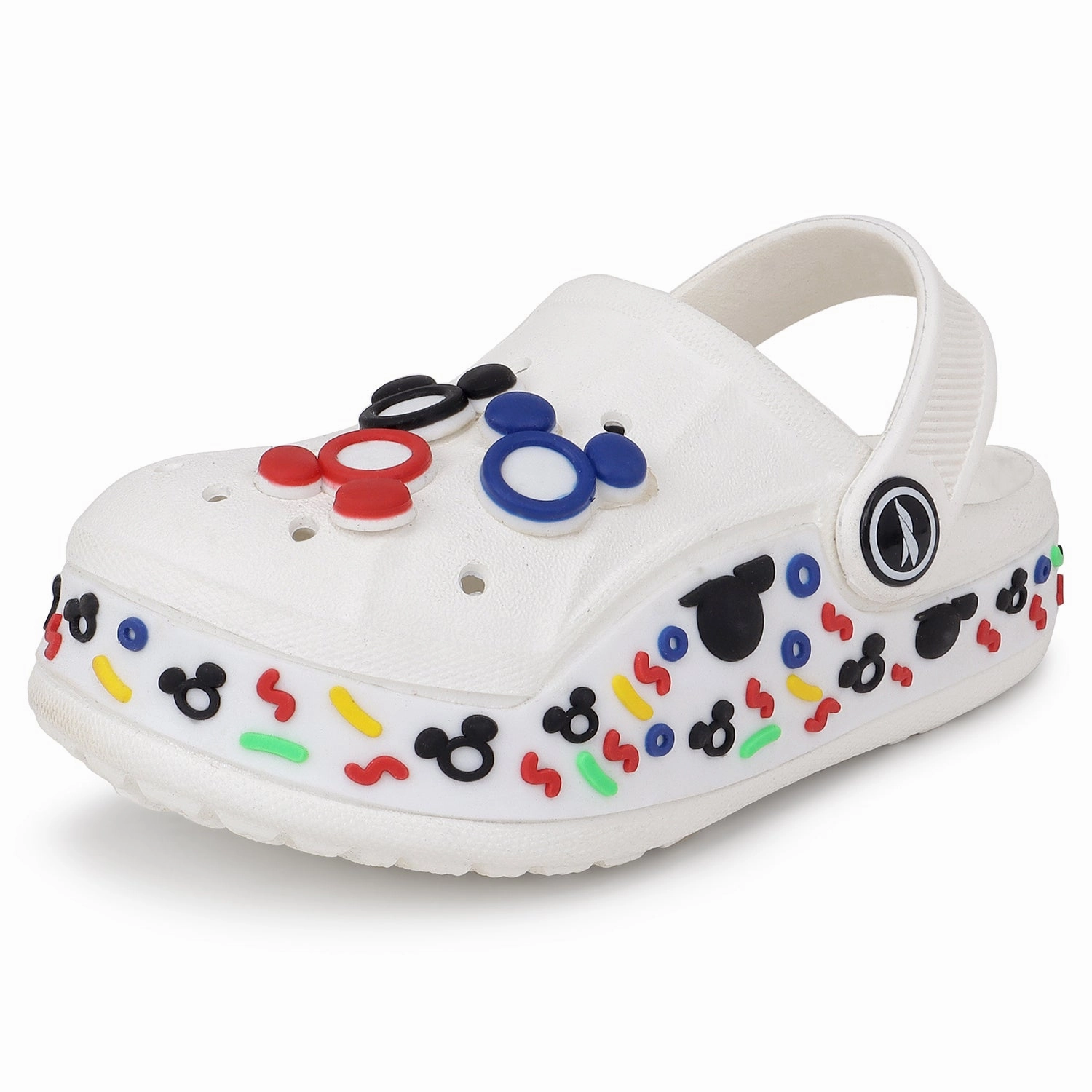 Contoured Closed Toe Clogs For Kids FLK 3007