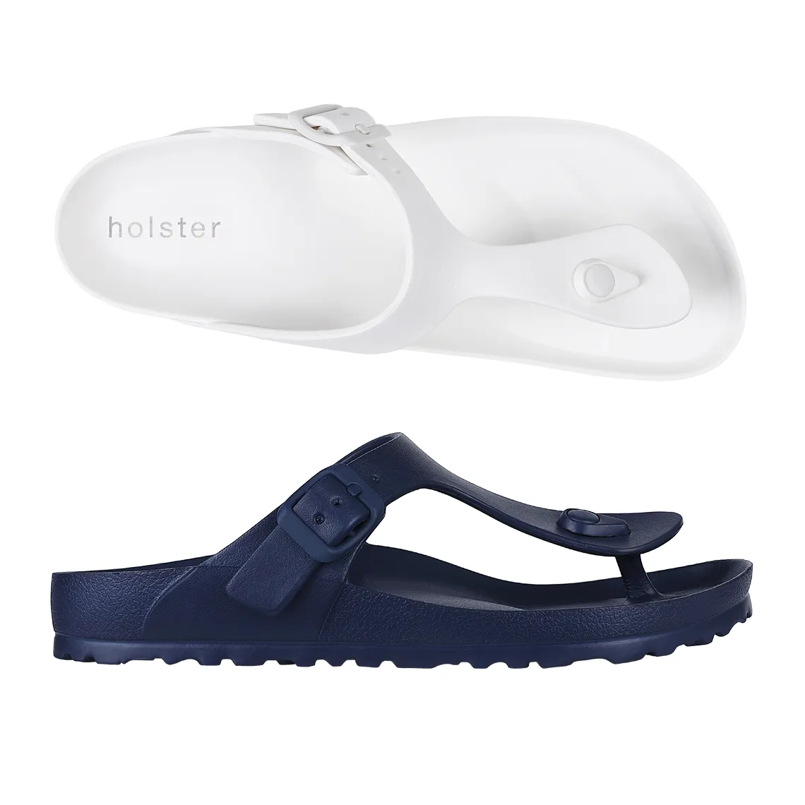 Coastal Bundle - White/Midnight Blue Rock Glow Comfort Insole