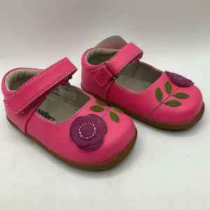 Cushioned arch Support Sole Size 5: See Kai Run Carli, HOT PINK/BERRY Mary Jane Shoes NEW