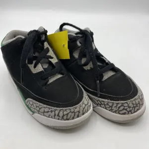 Shock Dissipating Collectors Corner Size 10: Nike Air Jordan 3 Retro Green White Black Lace Up Sneaker