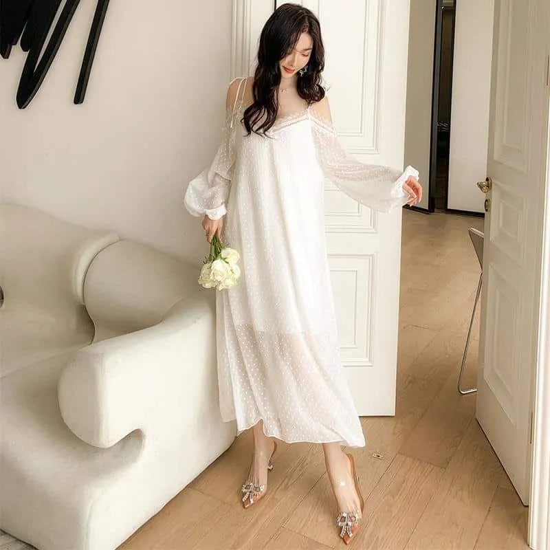 Summer Friendly Stylish Touch Lace Dollette Outfit for Women