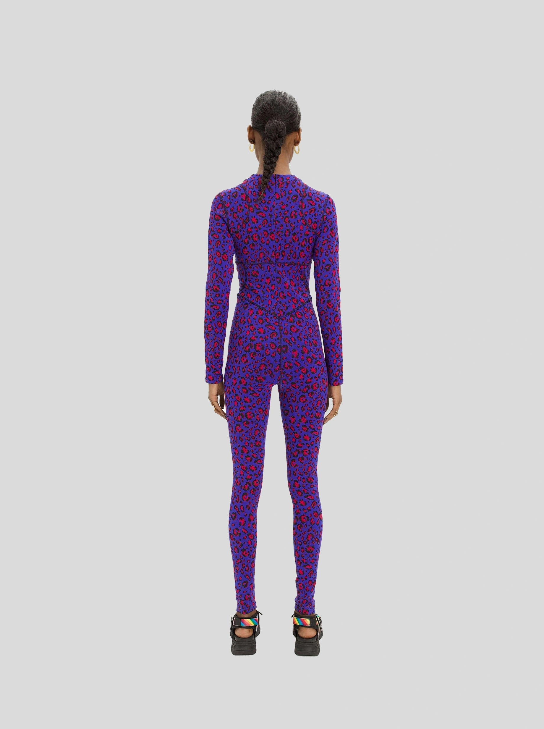 energy-efficient DoubleStitchedEdges Combinaison Hilton en jersey l??opard Arctique