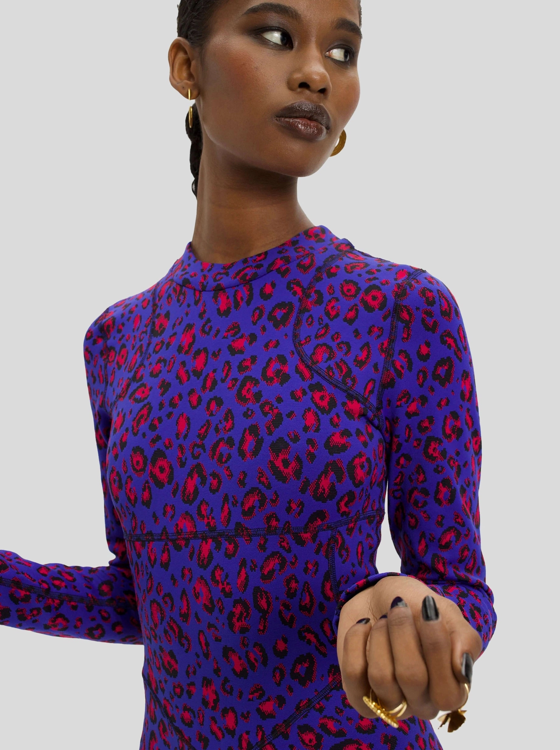 Combinaison Hilton en jersey l??opard Arctique Promotion