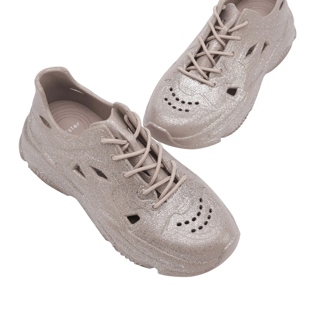 Fierce - Beige Glitter Sleek Sole Smile Step