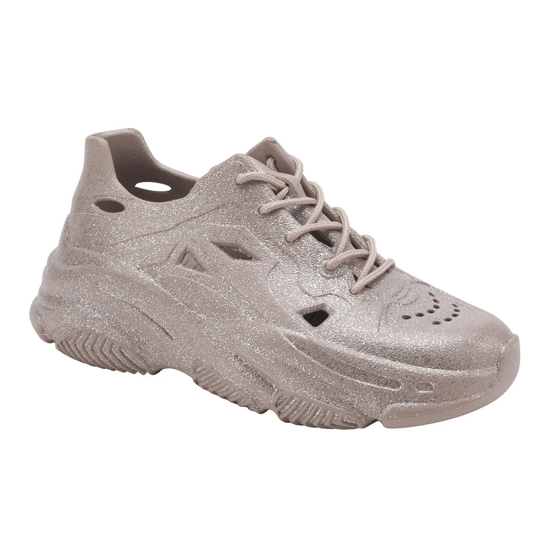 Fierce - Beige Glitter Run Glow