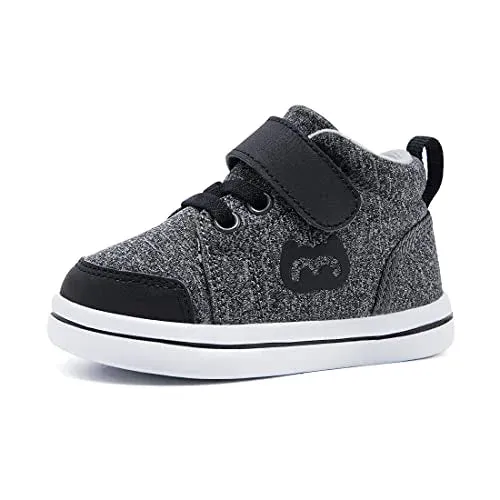 Tapered Heel Design Velcro Breathable Soft Non-Slip Sneakers First Walkers | BMCiTYBM