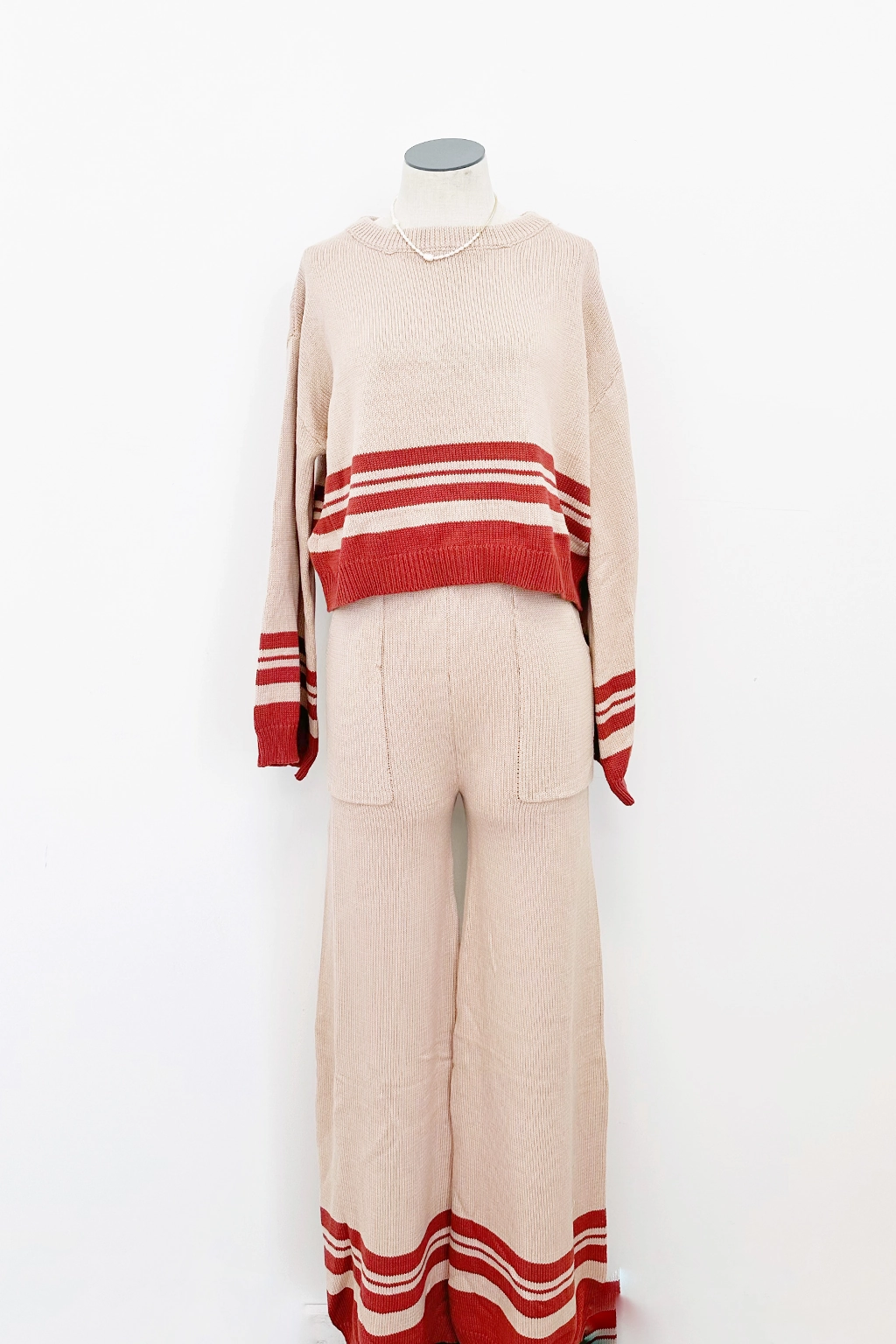 Autumn Spice Knit Pant Non-Constricting