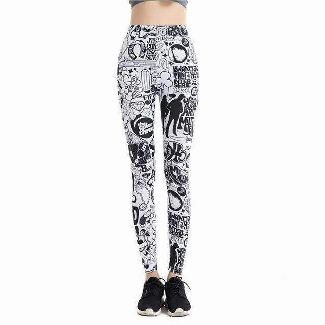 WEST BIKING Yoga Pants Athleisure High Waist legging 3D Printed Harajuku Elastic Fitness Leggings Women Pants Push Up Yoga Pants Sport Style Perfume