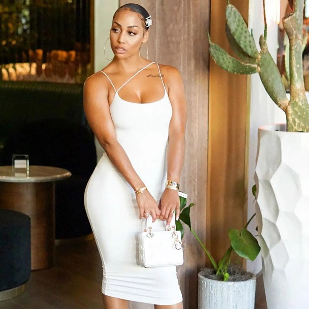 Classic Appeal Sling skirt one word collar casual dress