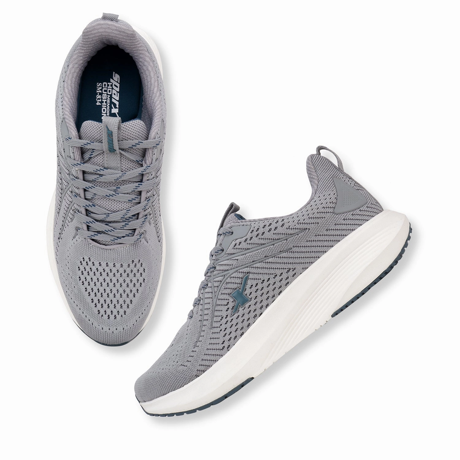 race - day running shoes Durable Traction SPARX Running Shoes for Men SM 834