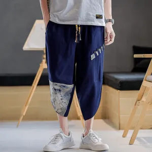 Cotton and Linen T-Shirt Short-Sleeved Trend Tang Suit Cardigan Han Suit Loose Large Size Stretch Ready MachineWashableFabric