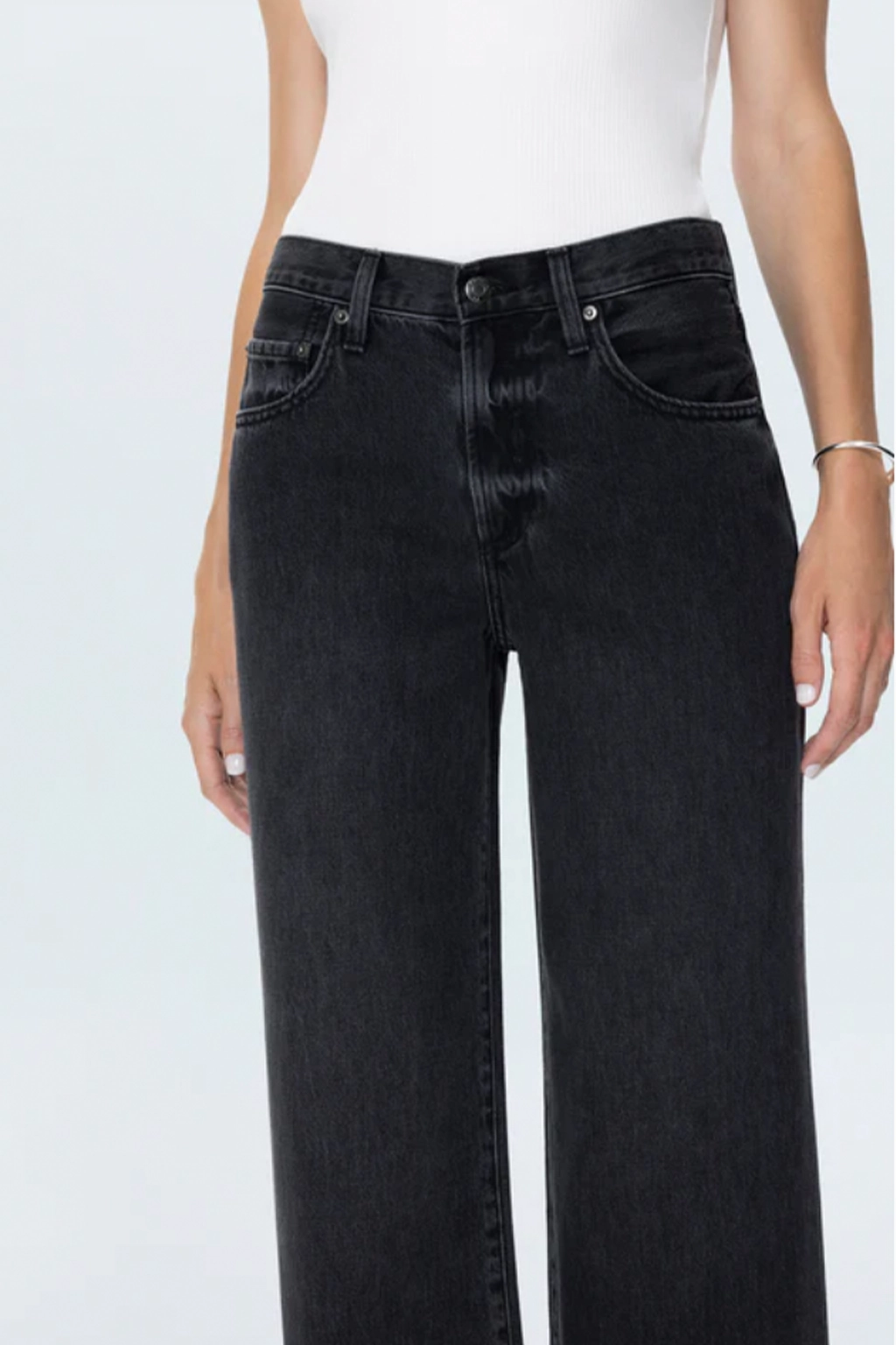 Light Build Label Free Jadyn Low Slung Palazzo Jean