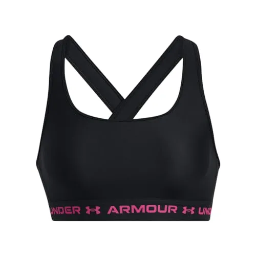 Women's Crossback Sports Bra 1361034 FlexibleRibbing Minimalist Stitching