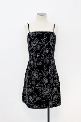 Feminine Energy Casual Must-Have Garden Gala Mini Dress