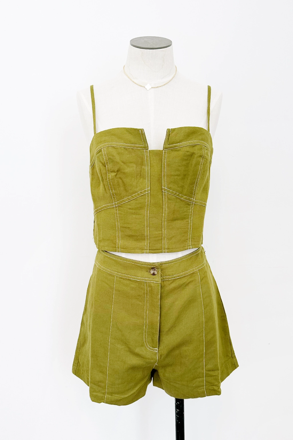 Mossy Shorts Comfortable Border Easy Maintenance