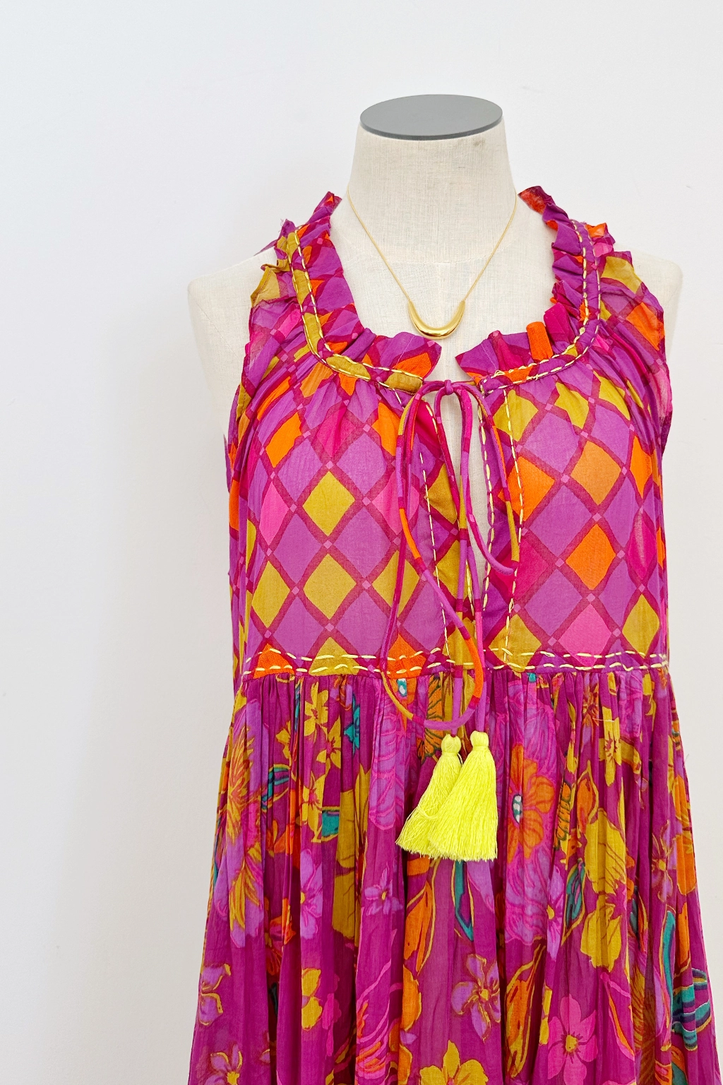 Flattering Design Wear Chilly Weather Wear Panama Maxi Dress