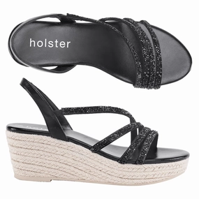 Party Espadrille - Black Signature Pick Luxury Appeal