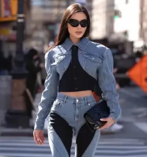 ZeroChafeSeams Denim Contrast Jackets