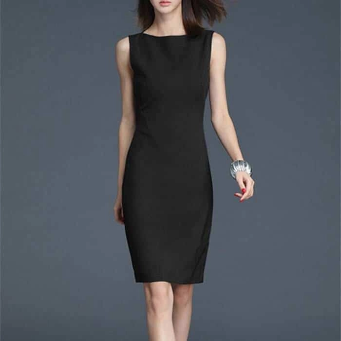 Women's Classic Office Dress Romantic Hour