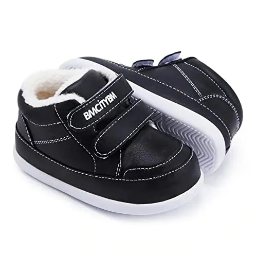 Double Velcro Winter Warm Non-Slip Sneakers First Walkers | BMCiTYBM Lateral Support Slim Form