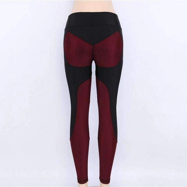 Sun Protection Flexible Stretch Design Women's Dark Blue Fitness Leggings