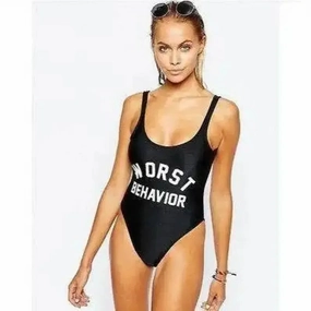 Temperature Regulating Fabric Pool Attire BAE WATCH Badeanz??ge