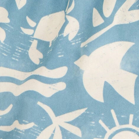 EasyCare Material Baby 3-Piece "Beach Vibes" Rashguard Swim Trunk & Hat Set 1S897110-420