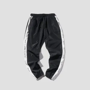 Men'S Hip-Hop Alphabet Casual HIPHOP Pants Comfy Ease