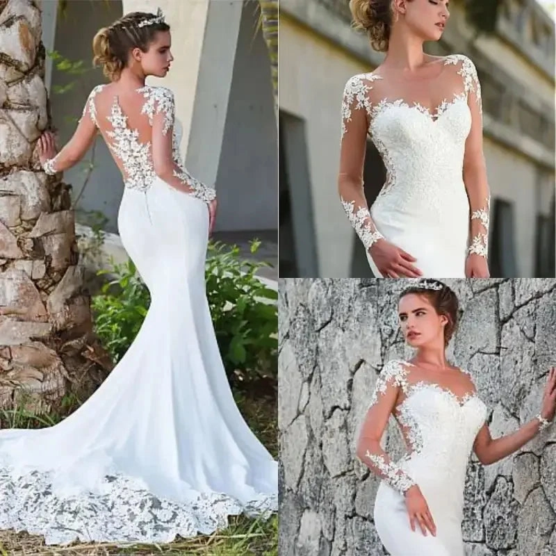 Lower Hem Effortless Fit Design Luxurious Wedding Dress