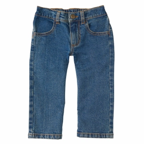 Toddler Boy Blue Jeans CK8376 Relaxed Silhouette PolyesterBlend