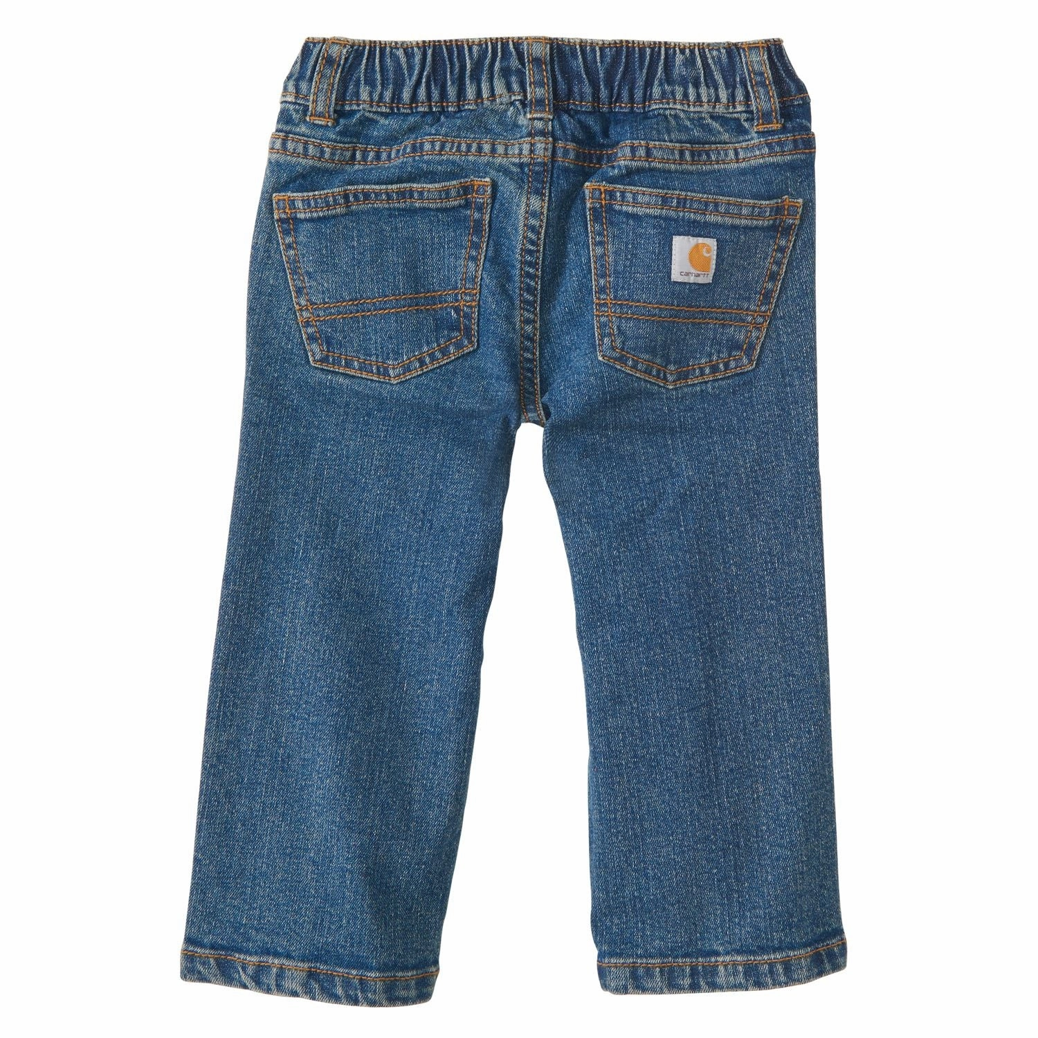 Classic Crew Neck Toddler Boy Blue Jeans CK8376