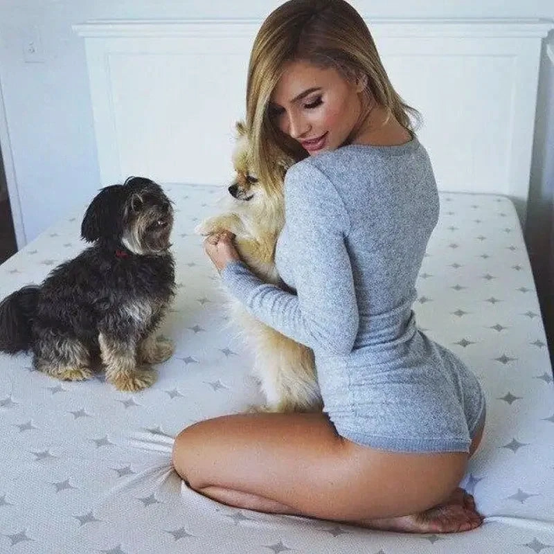 Homie Bandage Jumpsuits Outdoor Club Dynamic Simple