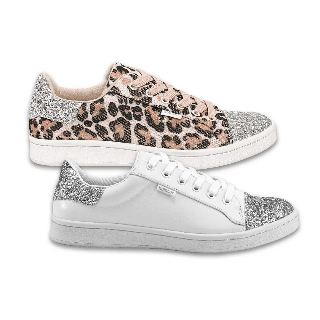 Adaptive Style Heat resistant Stardust Bundle - White/Leopard