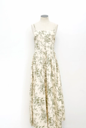 Vine Midi Dress Autumn Mood Day Fit