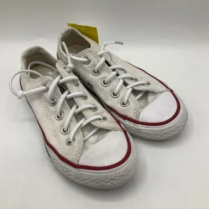 Everyday Life Size 11: Converse White Shoes w/ Elastic Laces