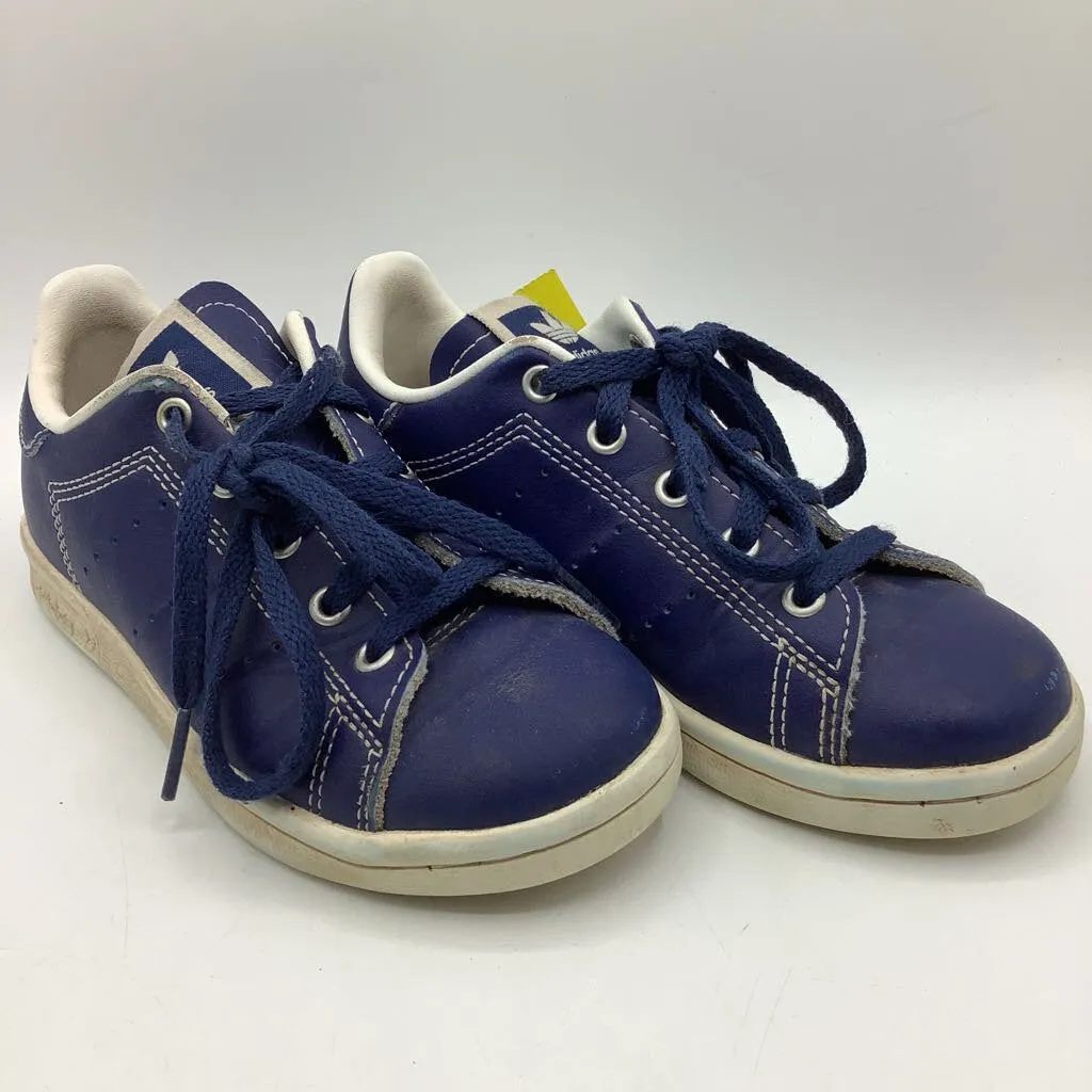 Size 11: Adidas Stan Smith Blue Leather Shoes Hyper Bounce Midsole Better Form
