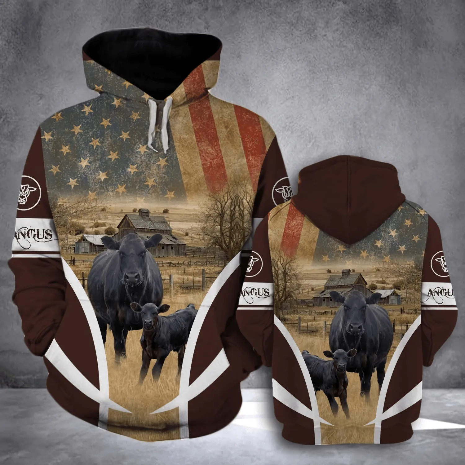 Stylish Wear Stupid Donkey Series Hooded Pullover Sweater