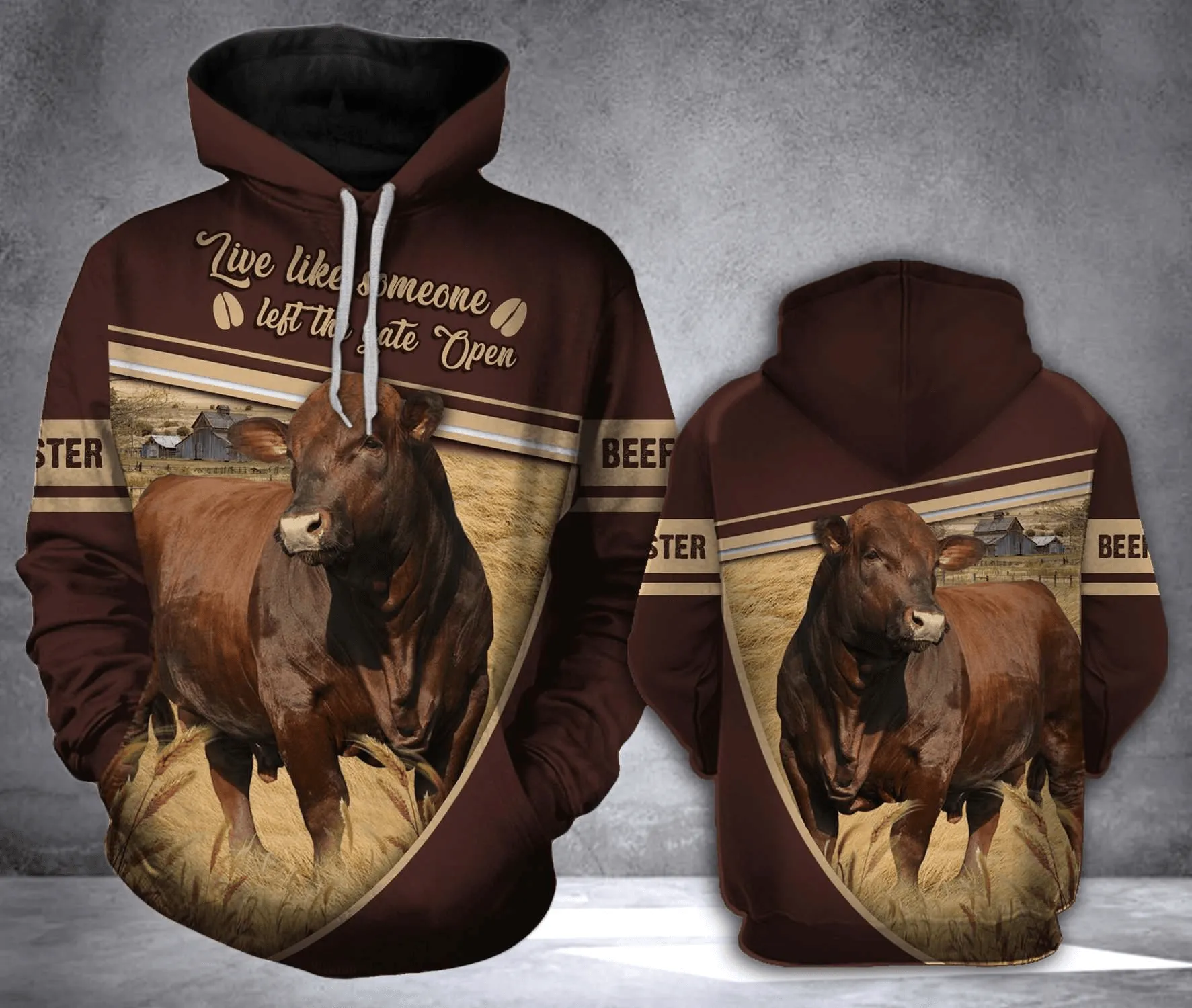 Stupid Donkey Series Hooded Pullover Sweater Comfortable Fashion Gym Essential