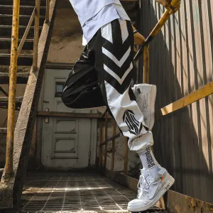 Falling Wide Leg Pants All-Match Harajuku Straight-Leg Sports Pants Breathable Style