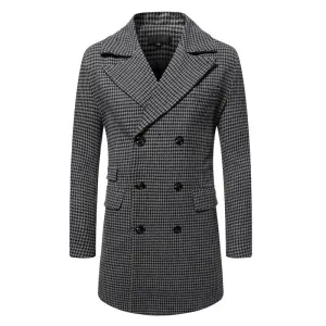 Classic Fit Fashion Overcoat Men's Mid-length Fashion