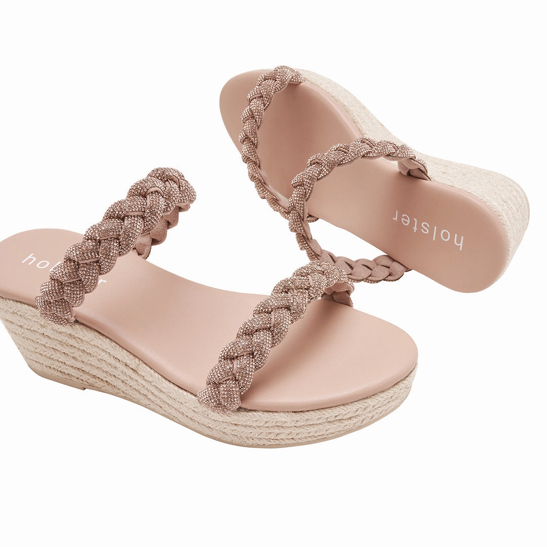 Formal Sandals Soft foam Tiara Espadrille - Tan