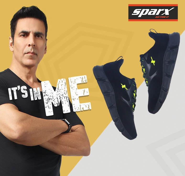 Narrow heel Daily Essentials SPARX Walking shoes for gents SM 862