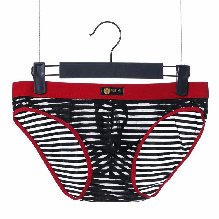 Indoor Couples Fashion Personality Ice Silk Underwear Men