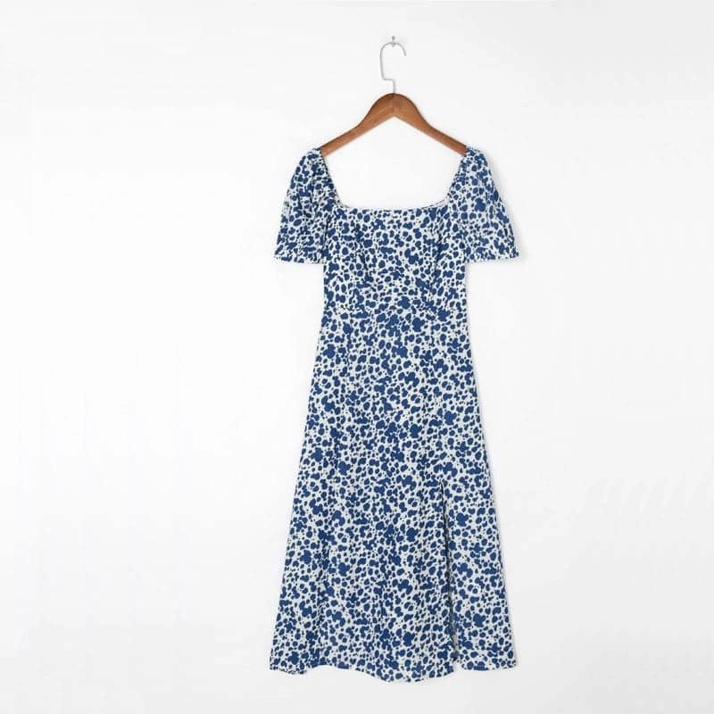 Trend Glow Square Neck Dress for Women