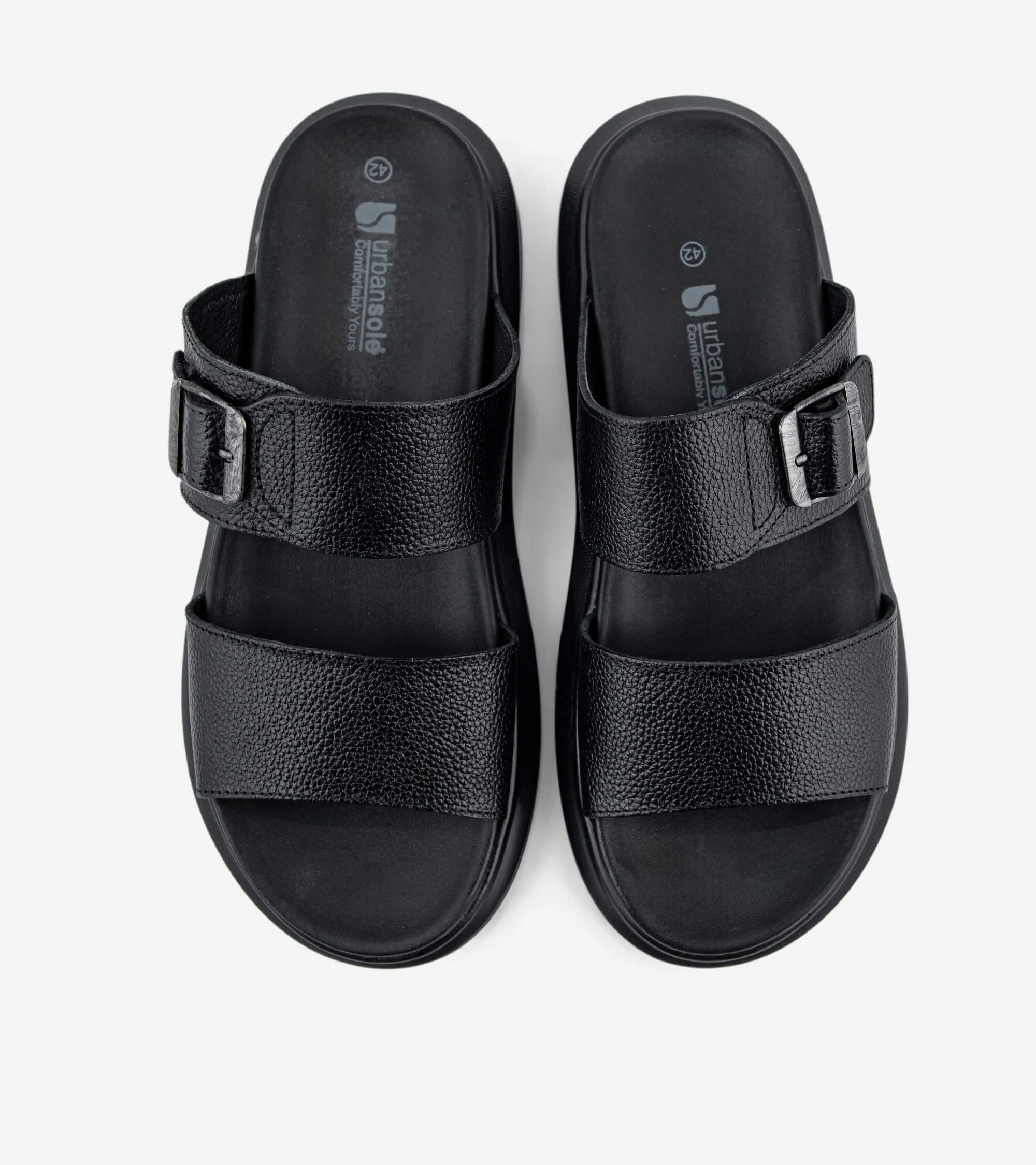 Men's Slipper US-XP-5352 Molded Heel Counter half - size