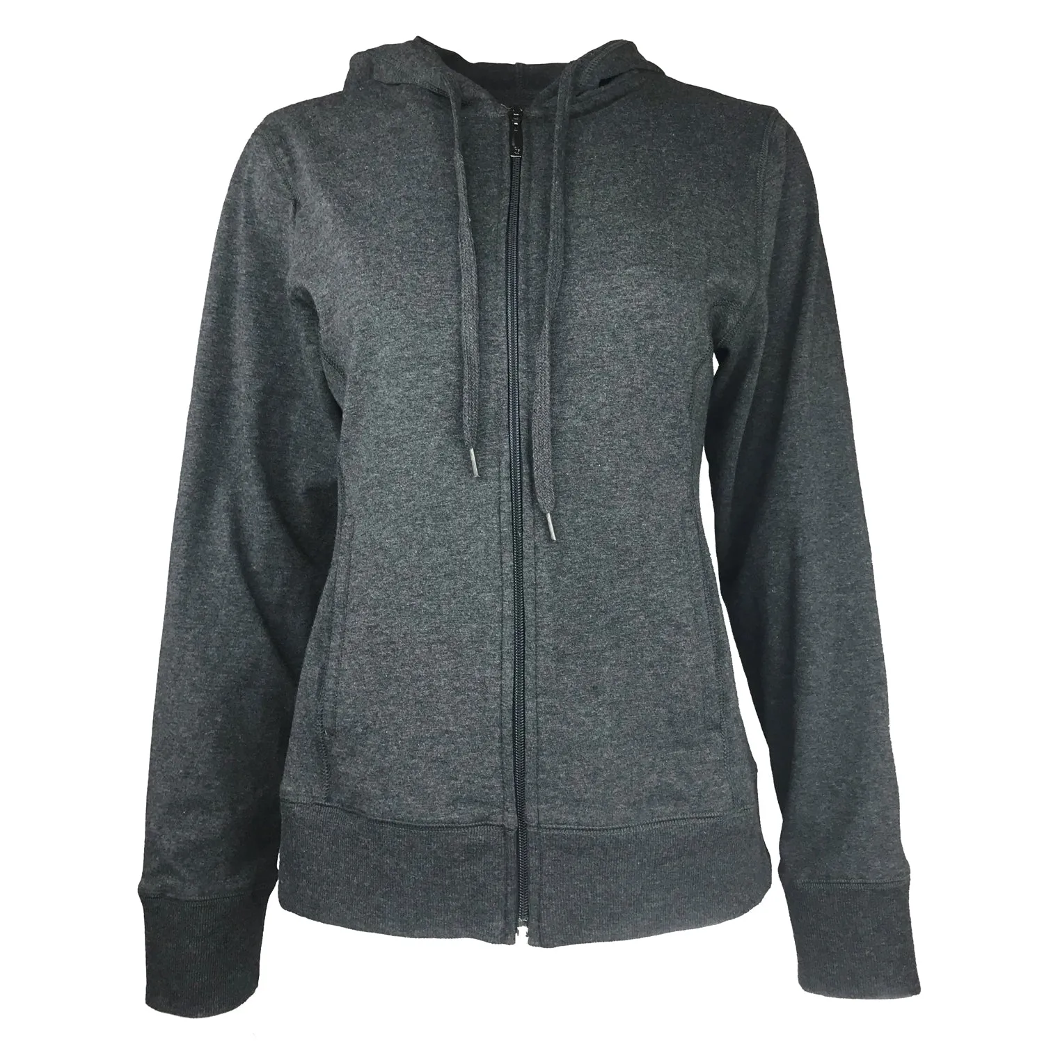 NonToxic Certification Reflective accents Women's Zipped Heather Hoodie WM1820